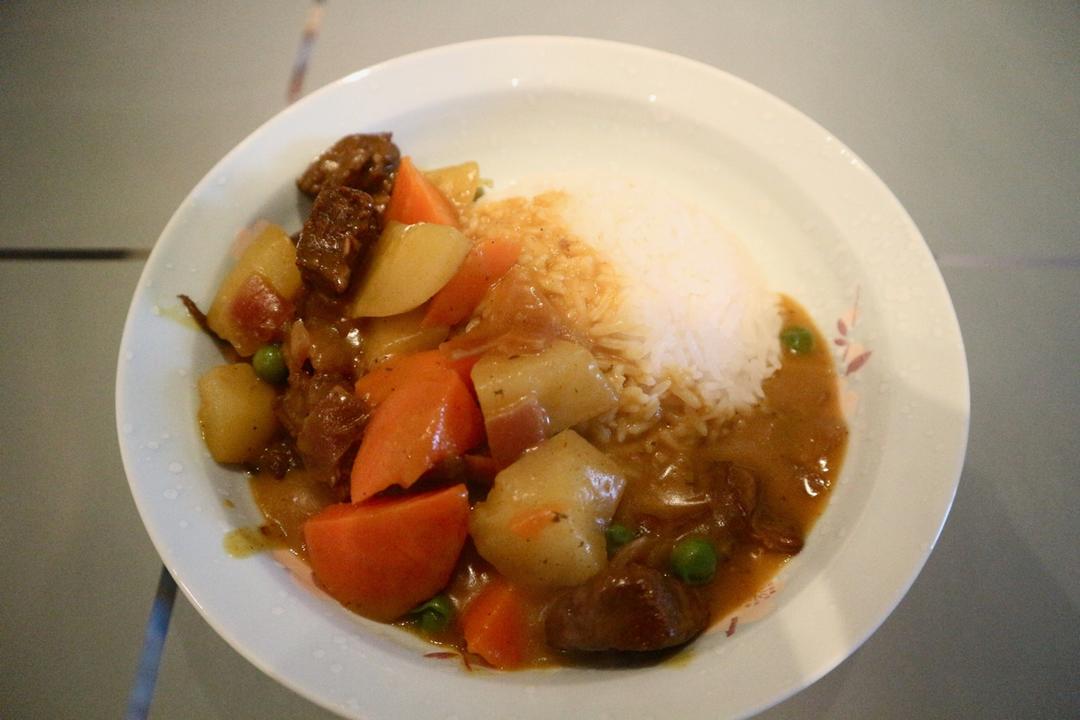 堂妈教你做咖喱牛肉饭