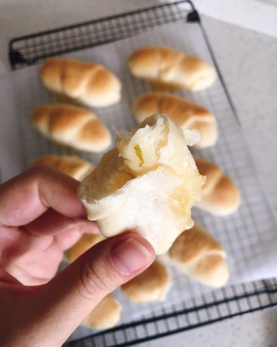 牛角包🥐（🍋柠檬蛋黄奶油）