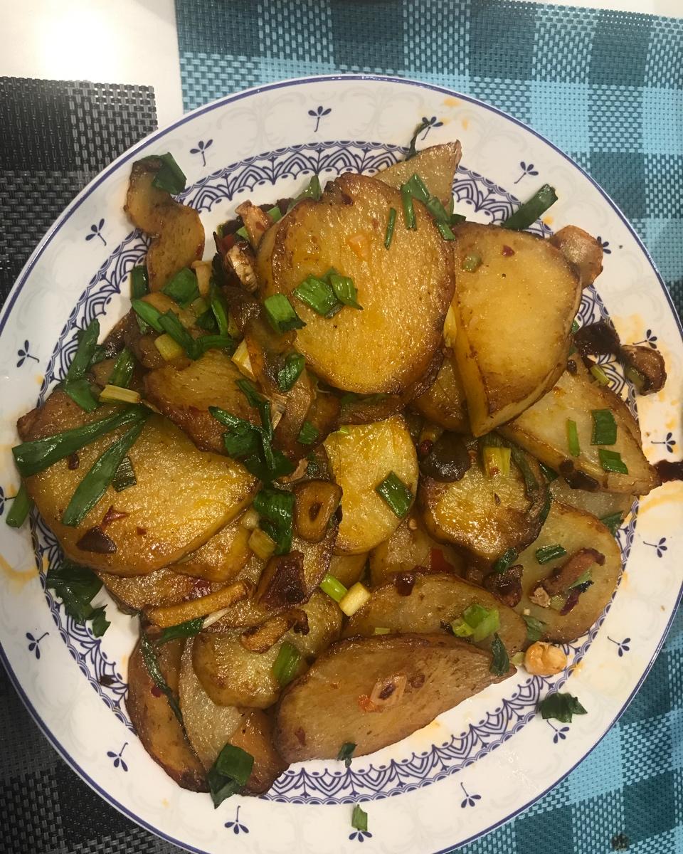 干锅土豆片