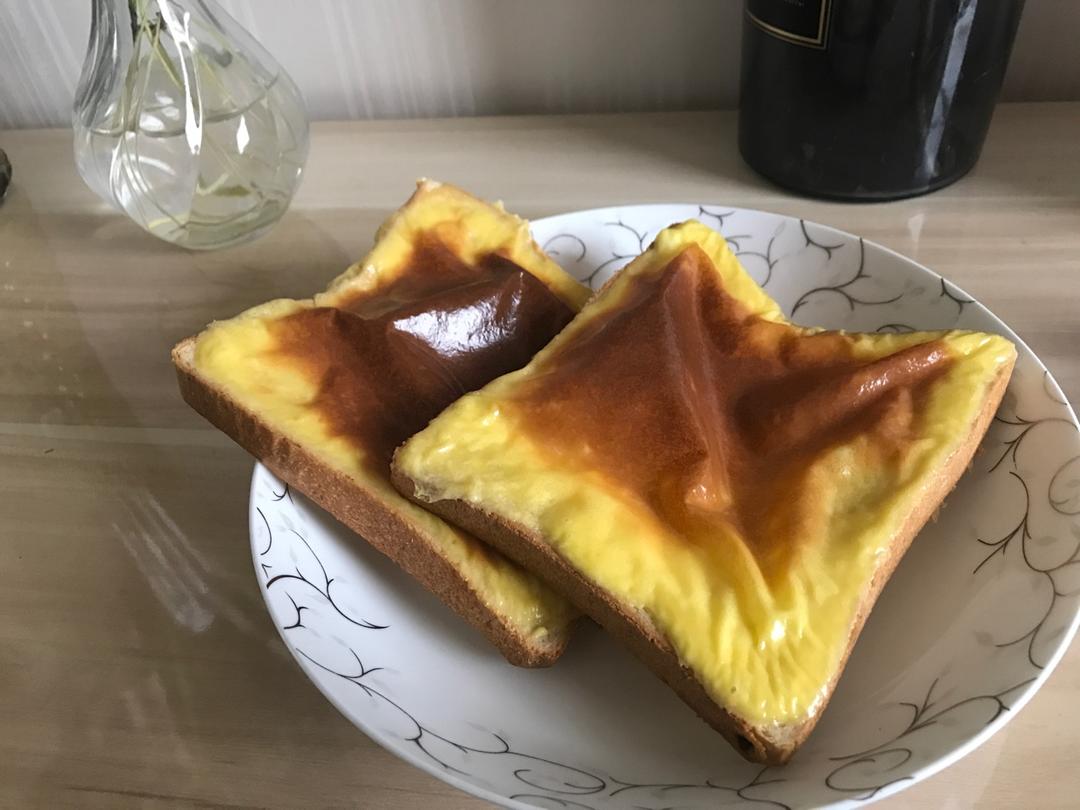 乳酪烤吐司片（十分钟早餐）