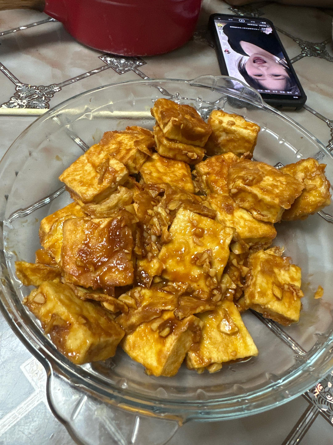 茄汁香煎脆皮豆腐 🤤外酥里嫩