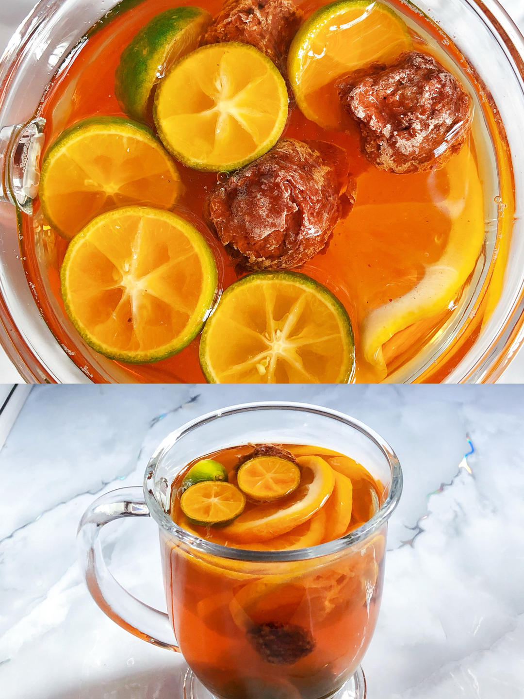 话梅柠檬茶的做法