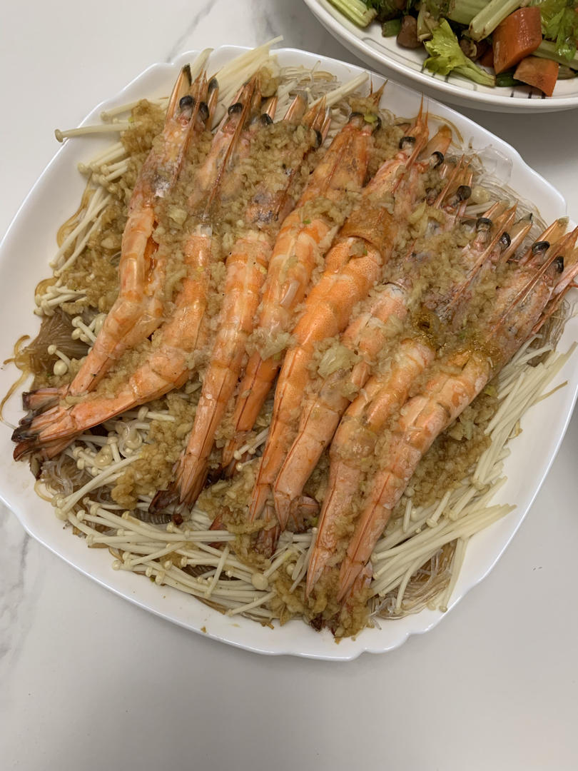 蒜蓉粉丝蒸虾
