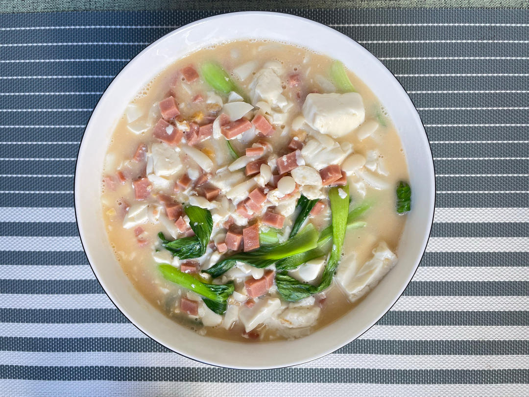 金汤豆腐羹