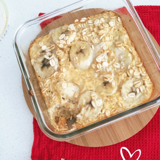 Baked Oatmeal Breakfast 早餐烤燕麦