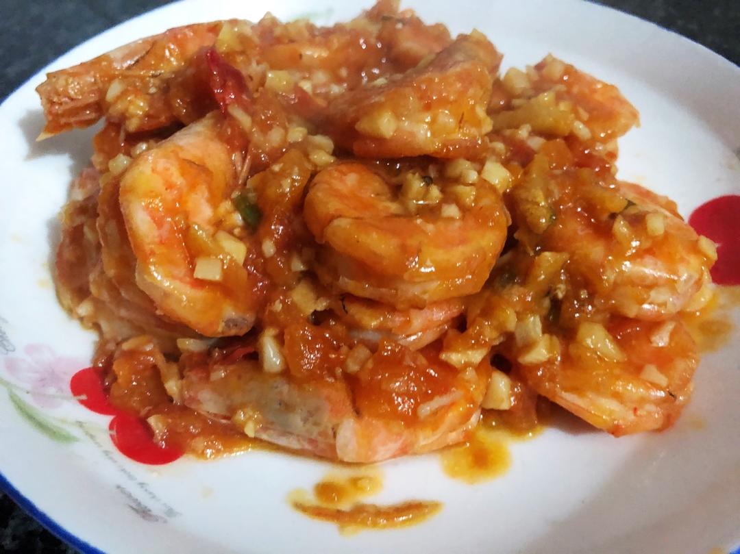 堂妈小厨——红烧大虾