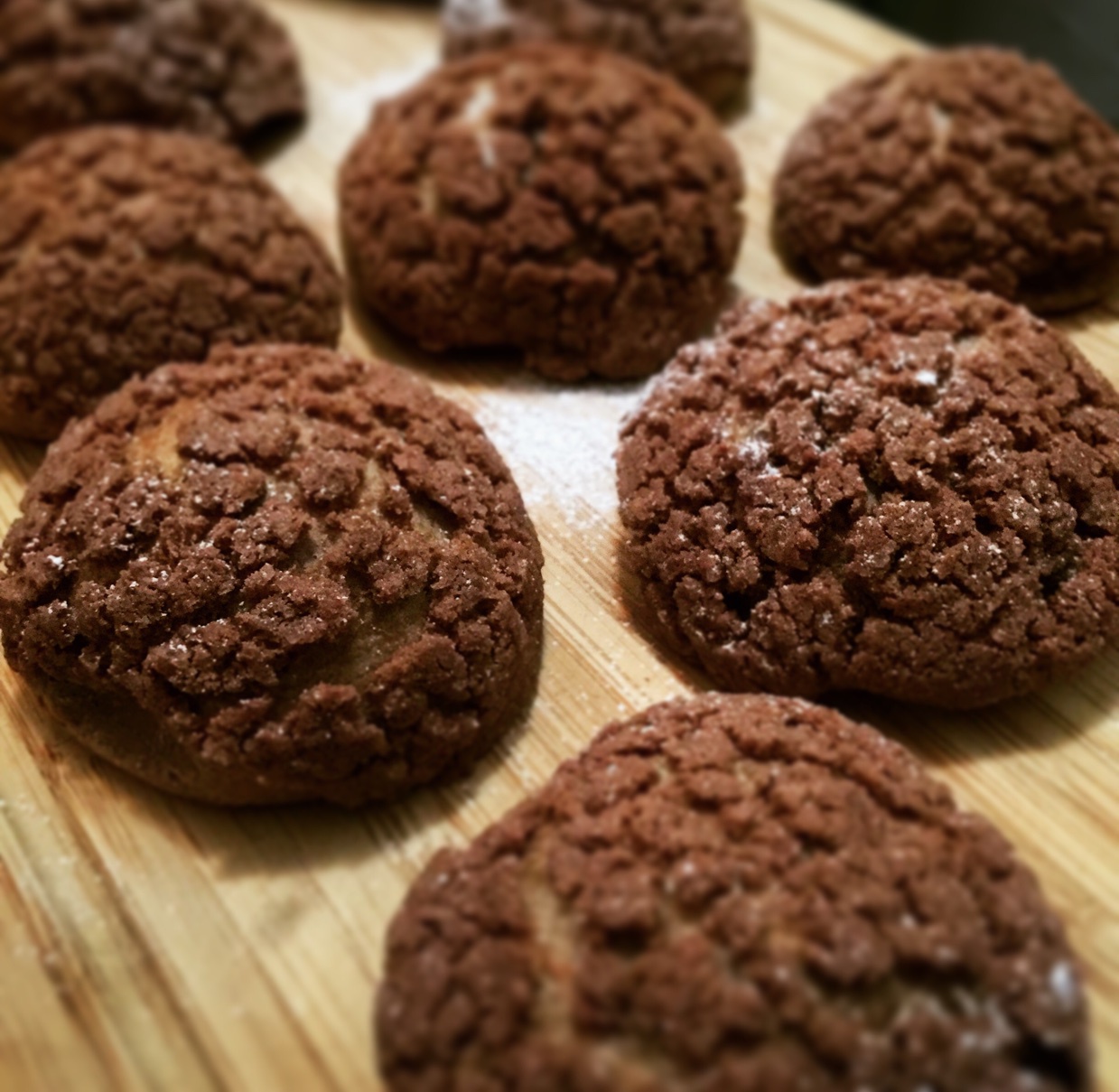 巧克力酥皮泡芙