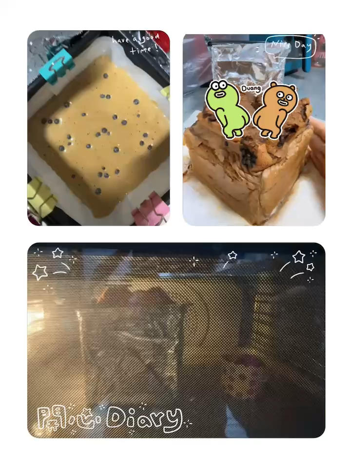 巧克力古早蛋糕🍫保姆级教程