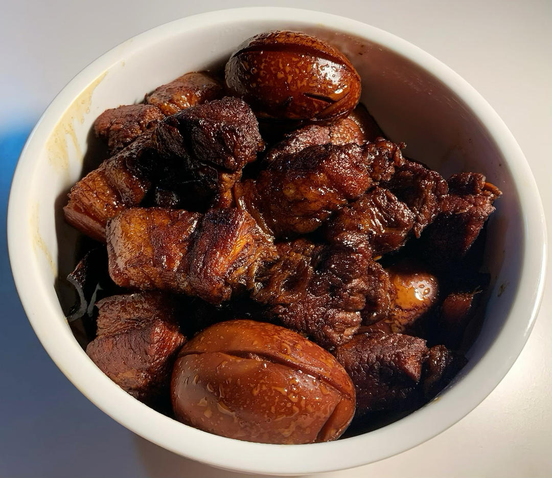 其实也不是很难的红烧肉烧蛋