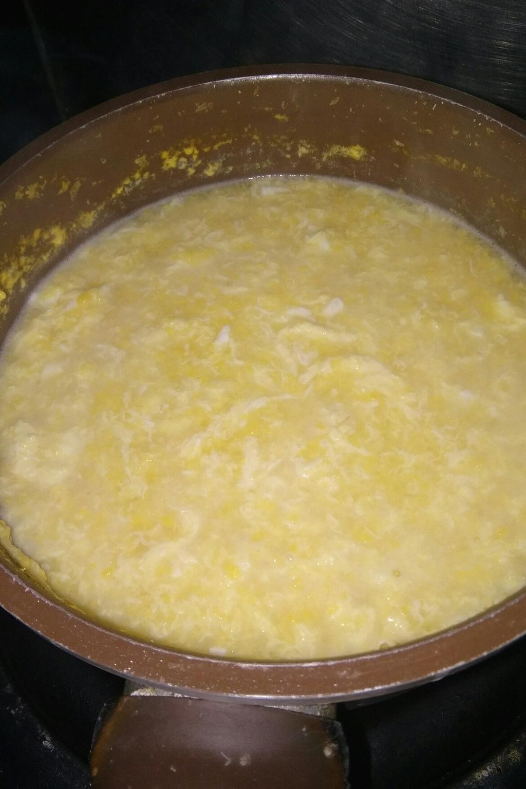 玉米羹（超简单）