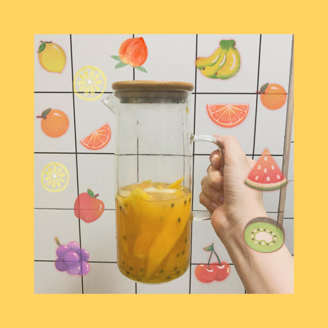 伪“gaga鲜语”水果茶