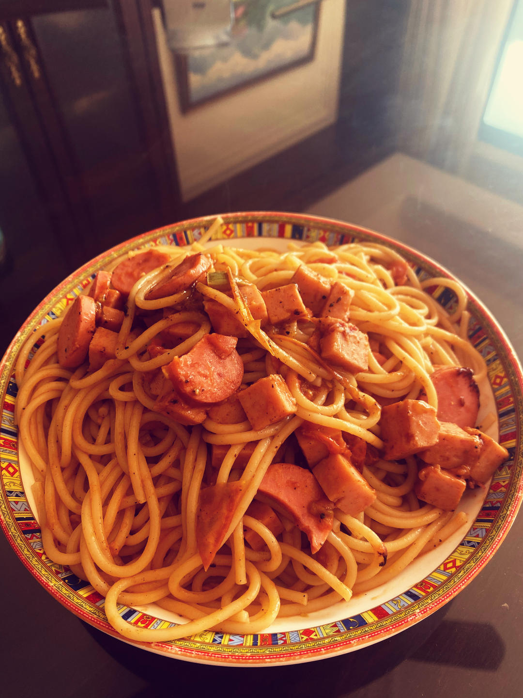 超好吃的家庭简易番茄螺旋意面