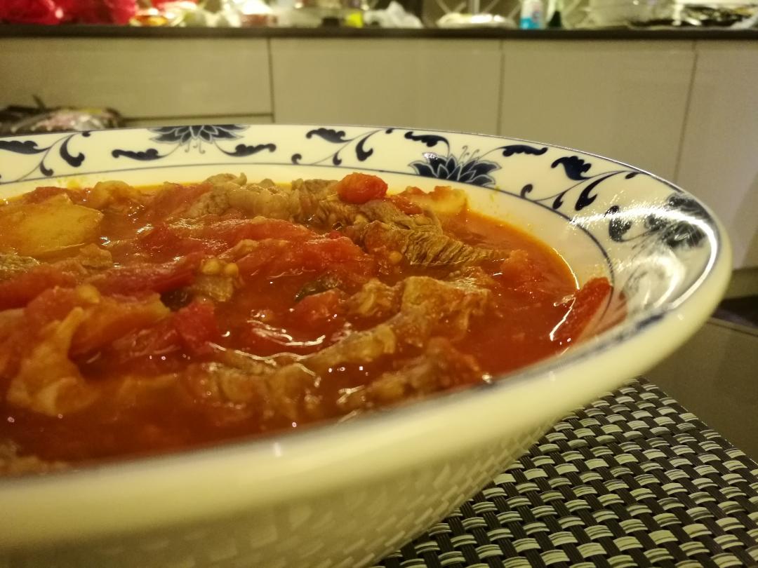 西红柿牛腩