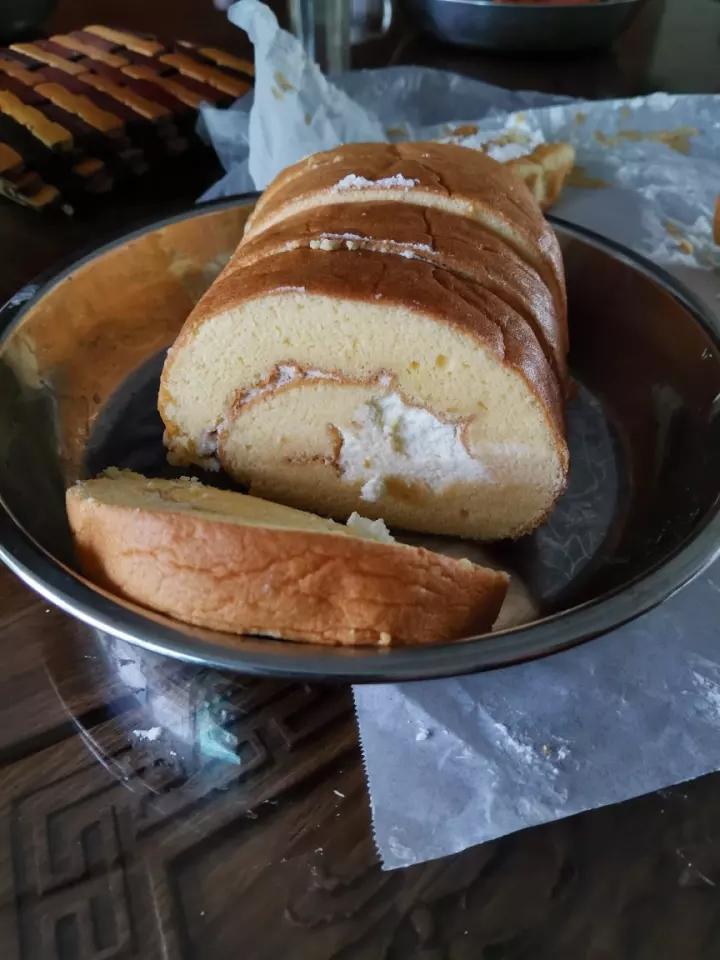 原味基础蛋糕卷(小五卷)