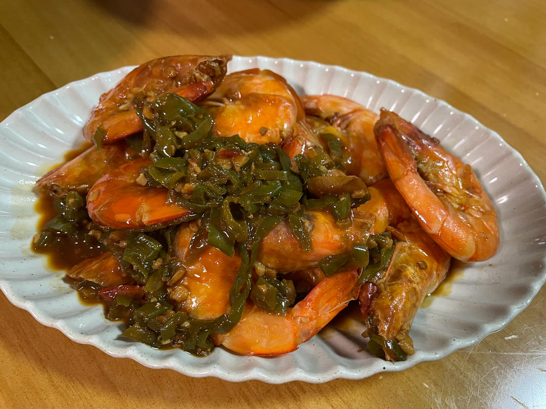 家庭版油焖大虾