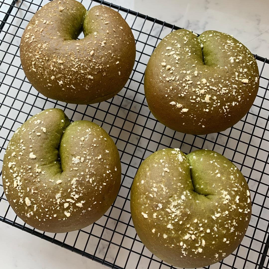 抹茶蜜豆乳酪软欧