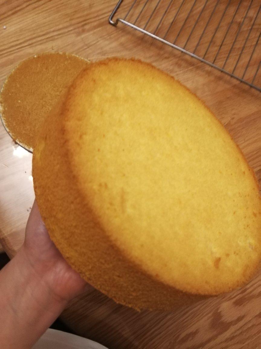 戚风蛋糕完美脱模+切片