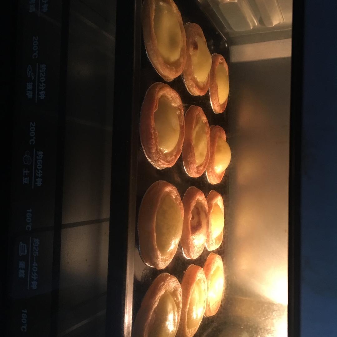 不加淡奶油蛋挞