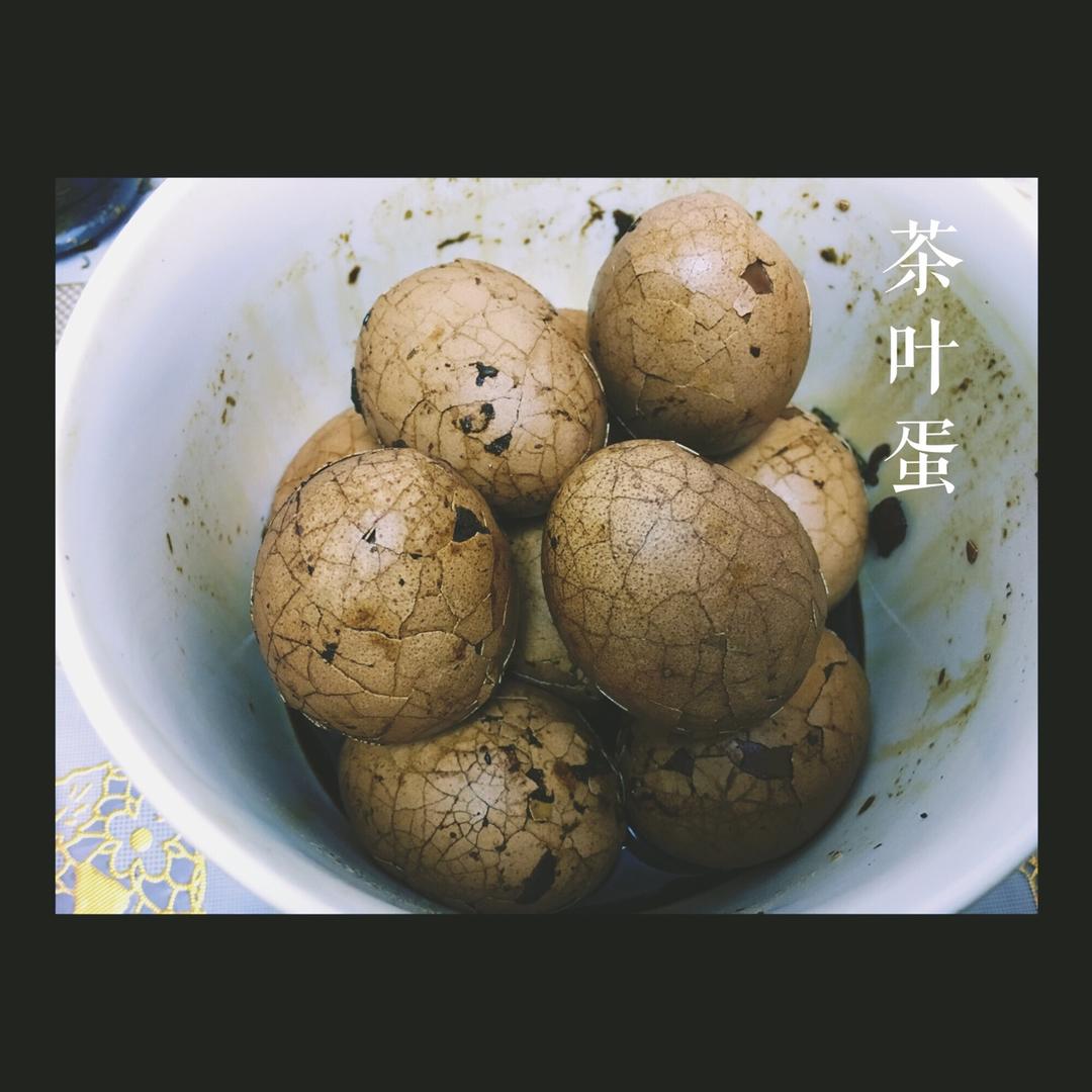 电饭煲煮五香茶叶蛋