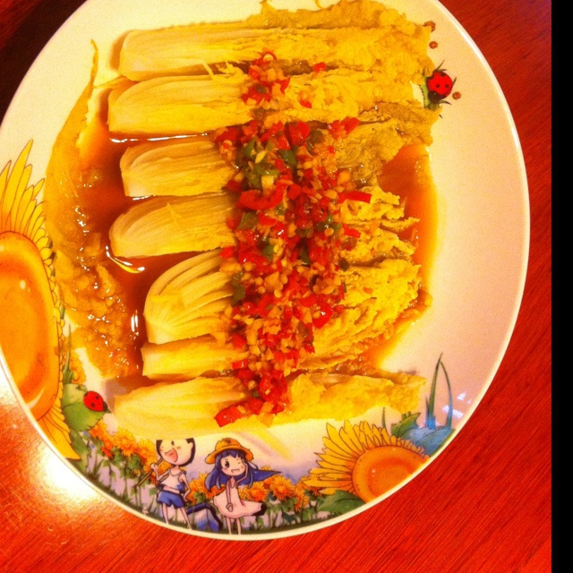 蒜蓉粉丝娃娃菜