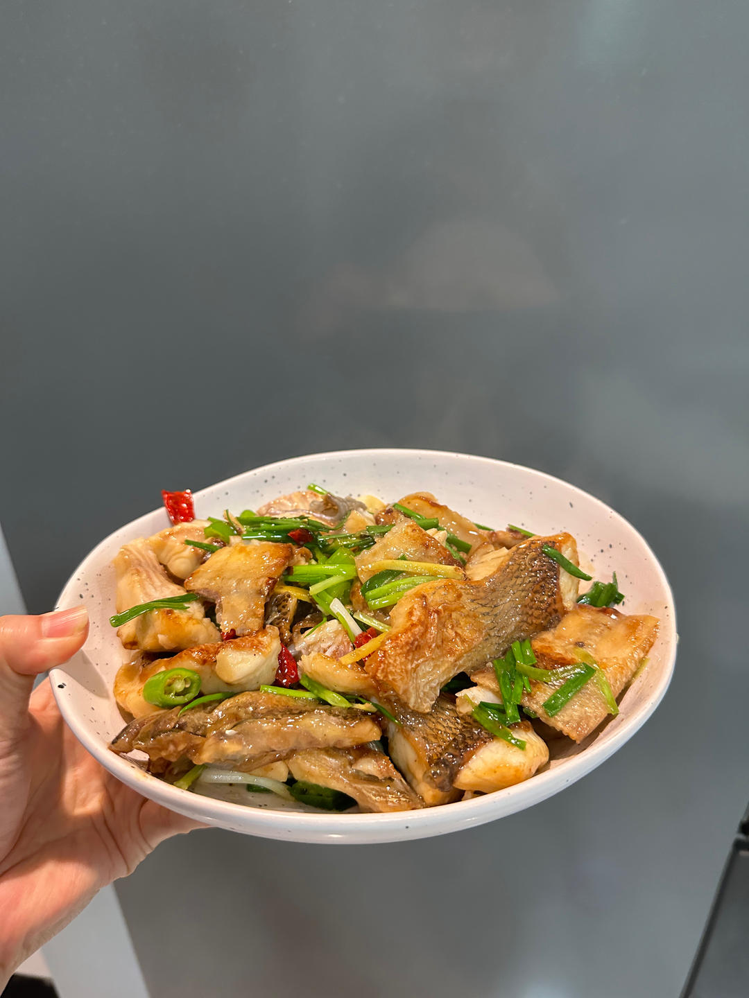 香煎鲈鱼块