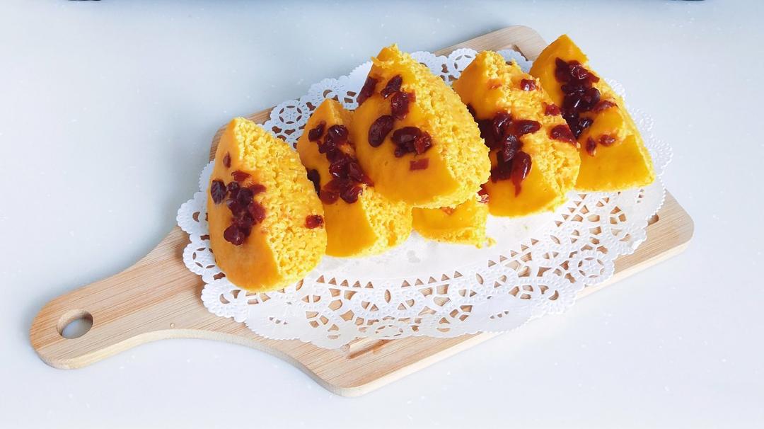 南瓜发糕（松软可口、不塌陷）