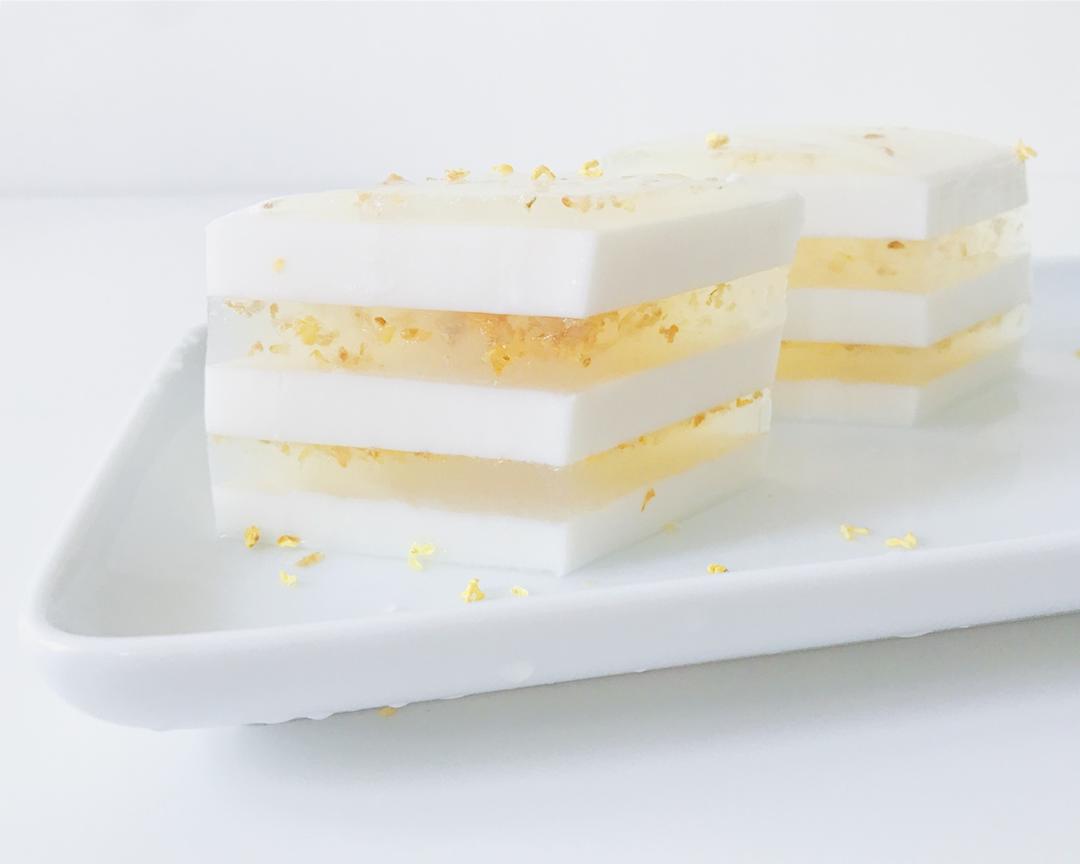 【椰汁桂花糕】