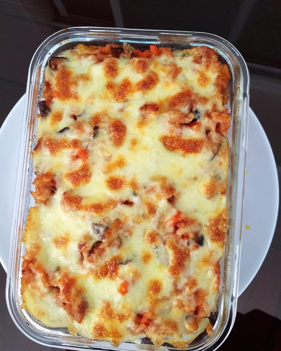 蕃茄肉酱奶酪焗饭