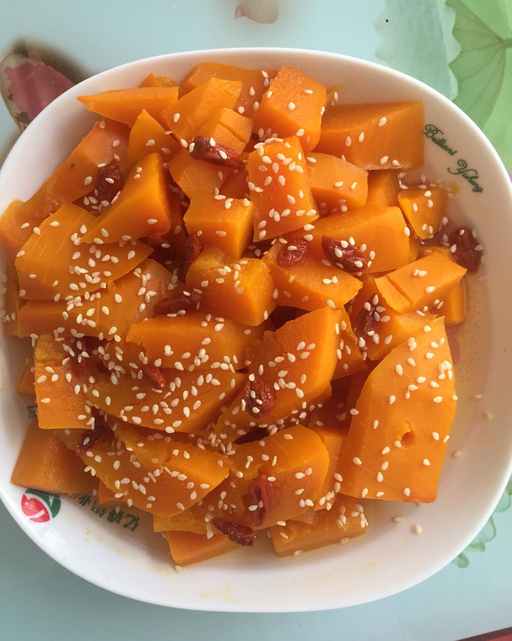 营养蒸--清蒸南瓜