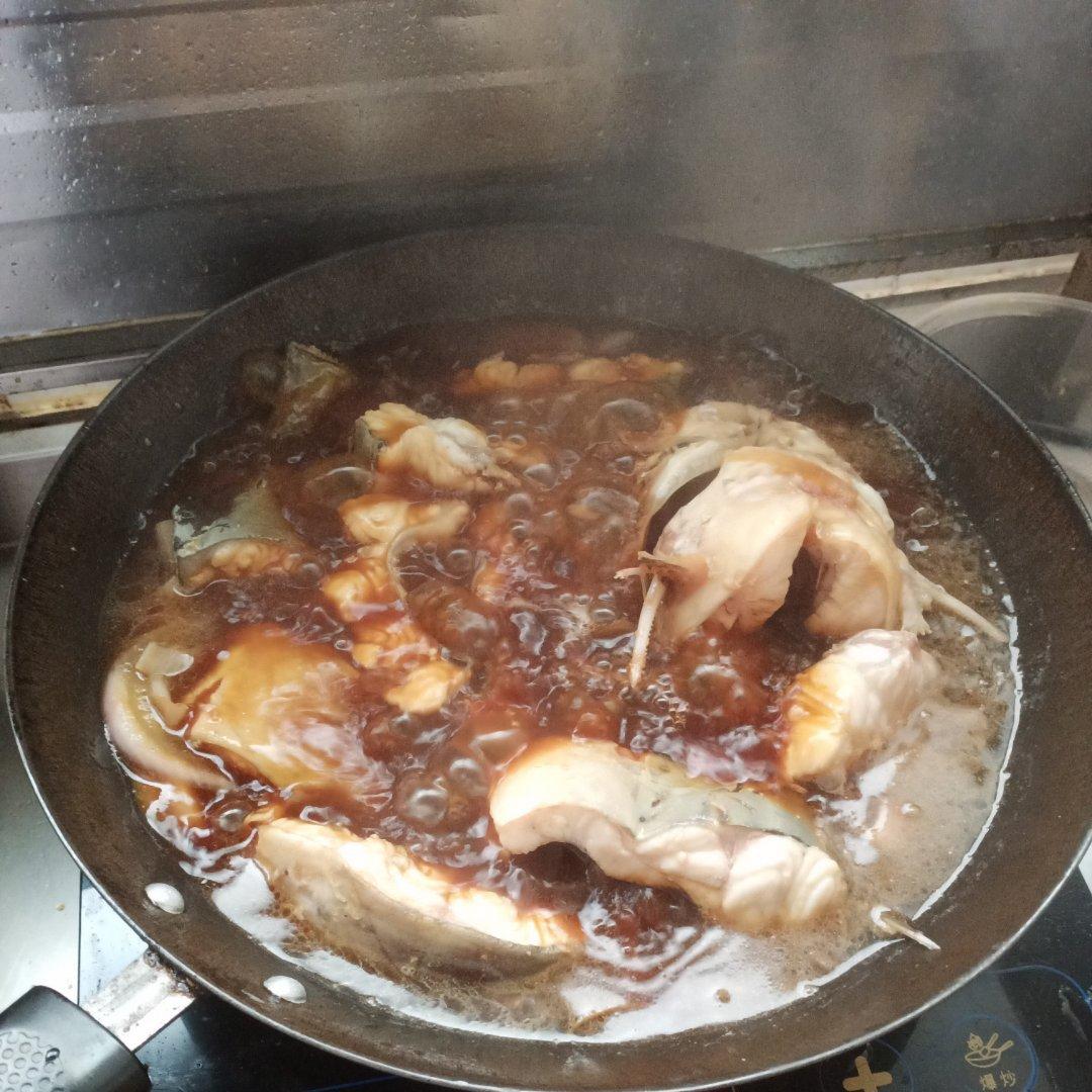 红烧鮰鱼懒人烧法（不用开油锅）味道灵的不得了