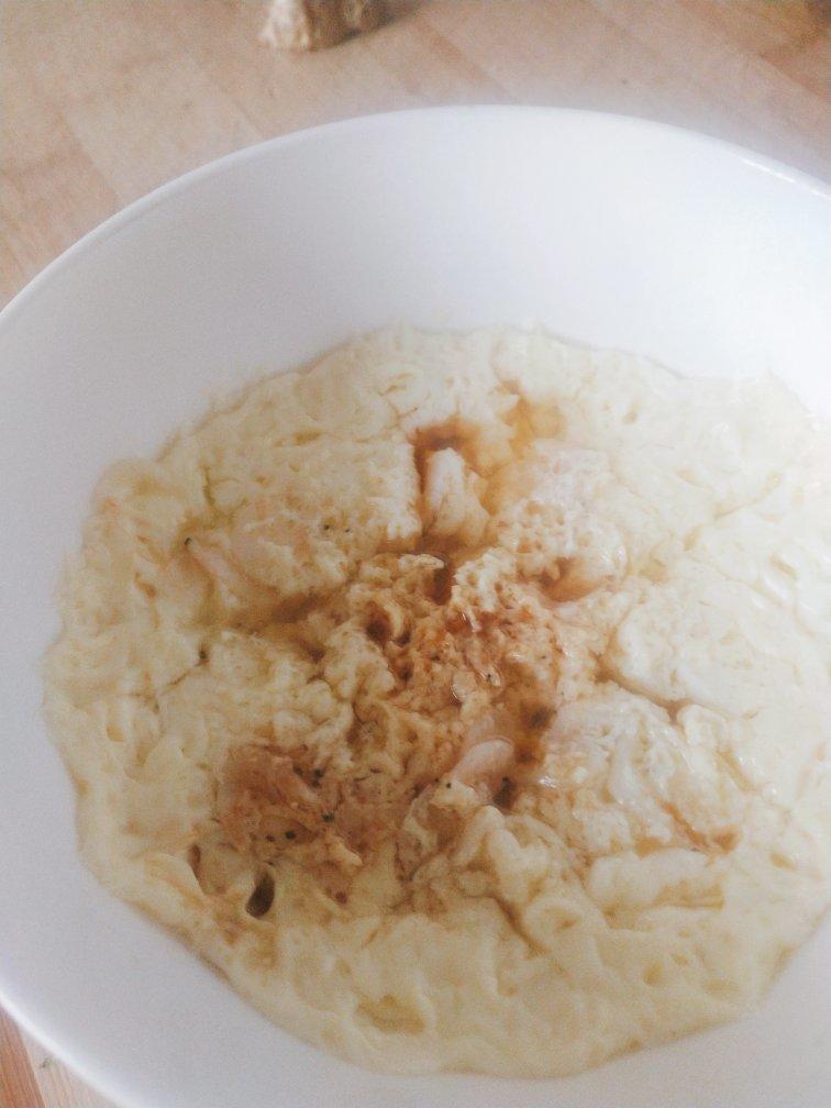 超快手微波炉3分钟虾皮鸡蛋羹
