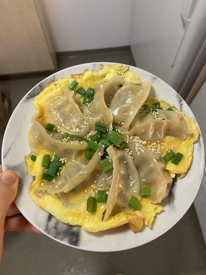 0失败的【抱蛋煎饺】速冻饺子🥟版