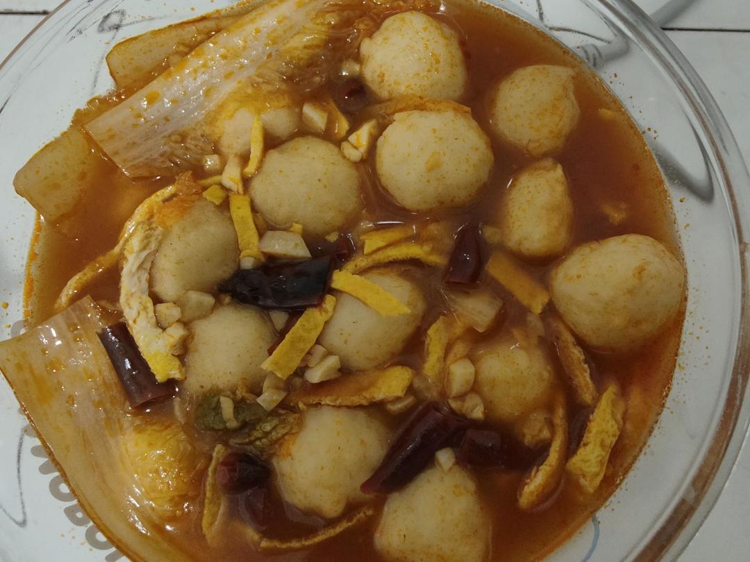 超浓郁的番茄鱼丸汤