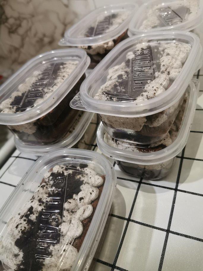 低糖不腻的奥利奥咸奶油蛋糕盒子