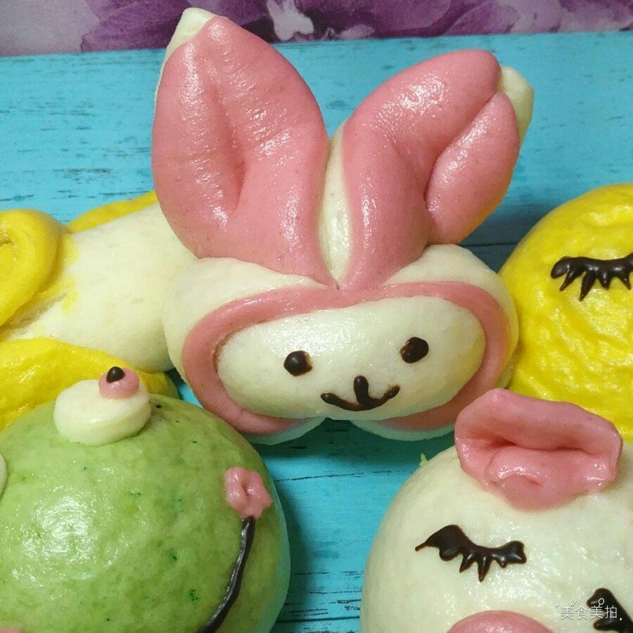 卡通兔子馒头