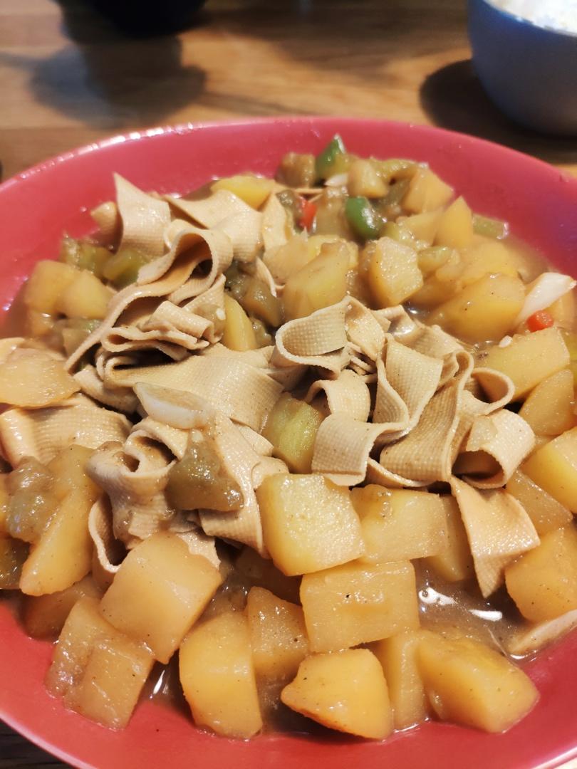土豆炖茄子(东北菜)