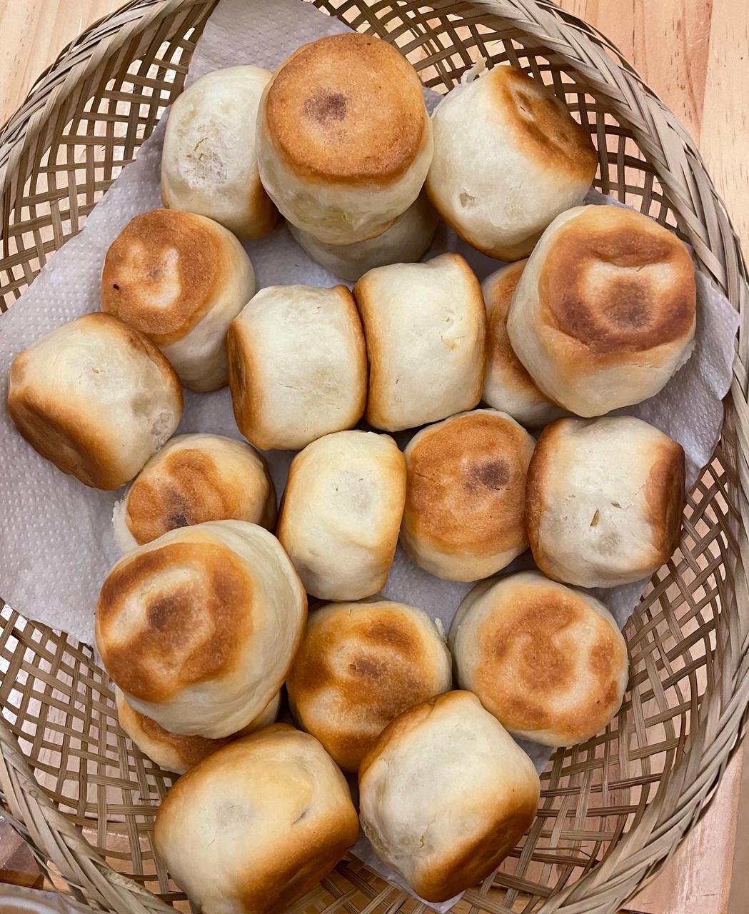 软皮绿豆饼｜软糯香甜｜无需开酥｜无需烤箱