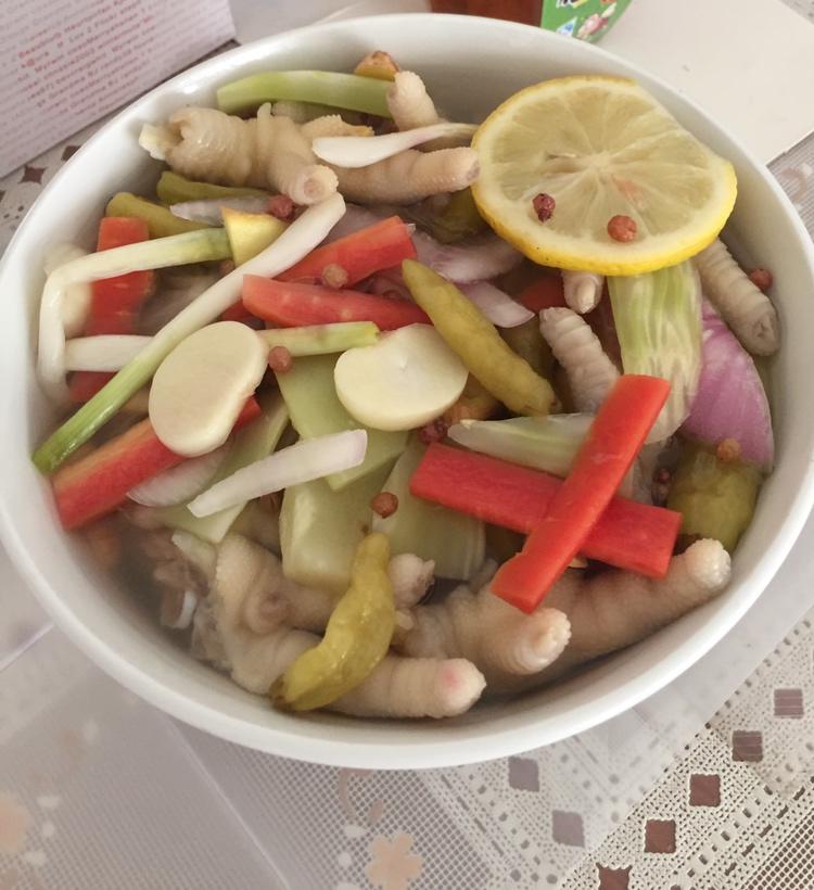 柠檬泡椒凤爪