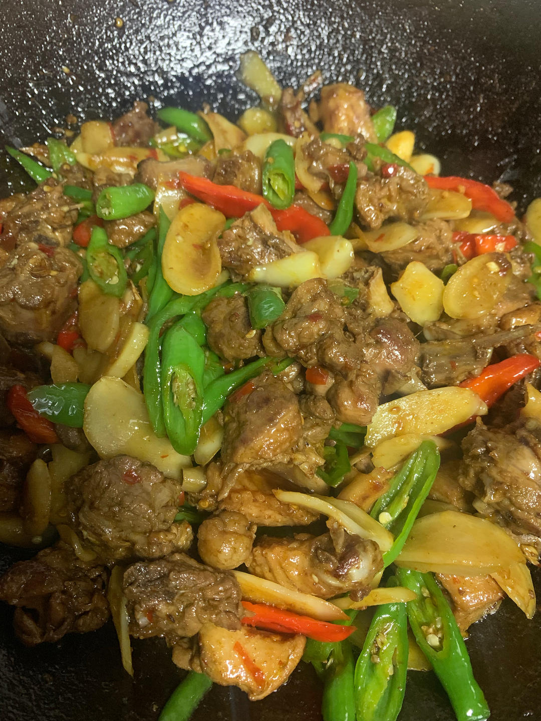 姜爆鸭子（子姜炒鸭子）