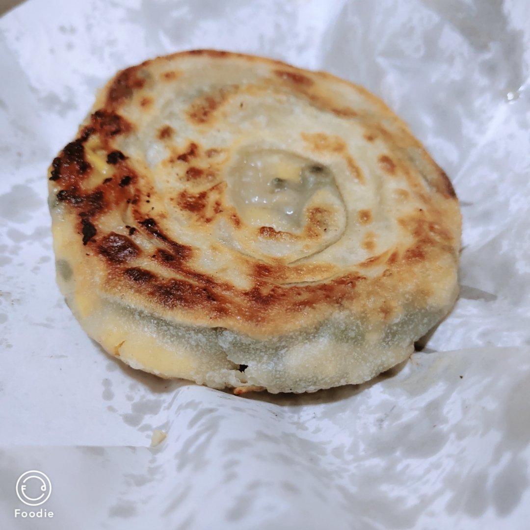 软香韭菜大饼