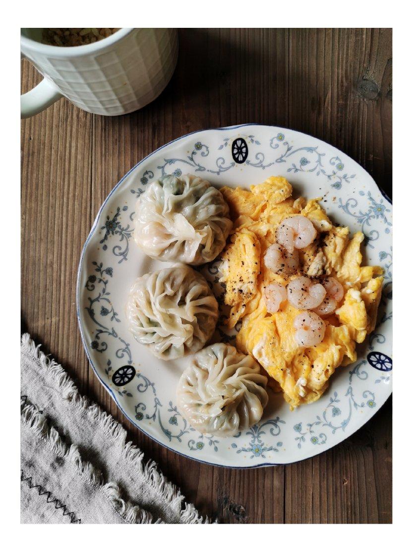 水晶五彩素蒸包