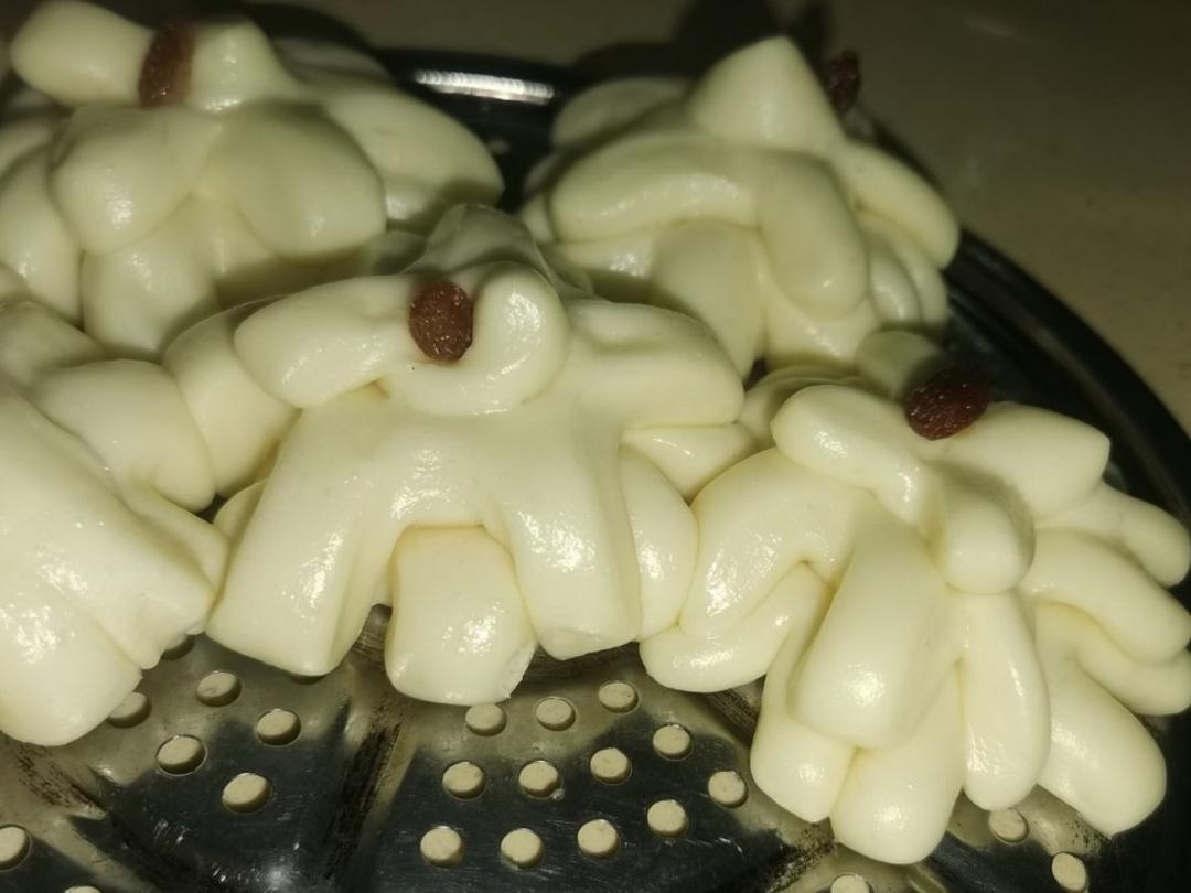 美丽的花卷 造型馒头 一次醒发超级快速 快手面食 附细节视频详解