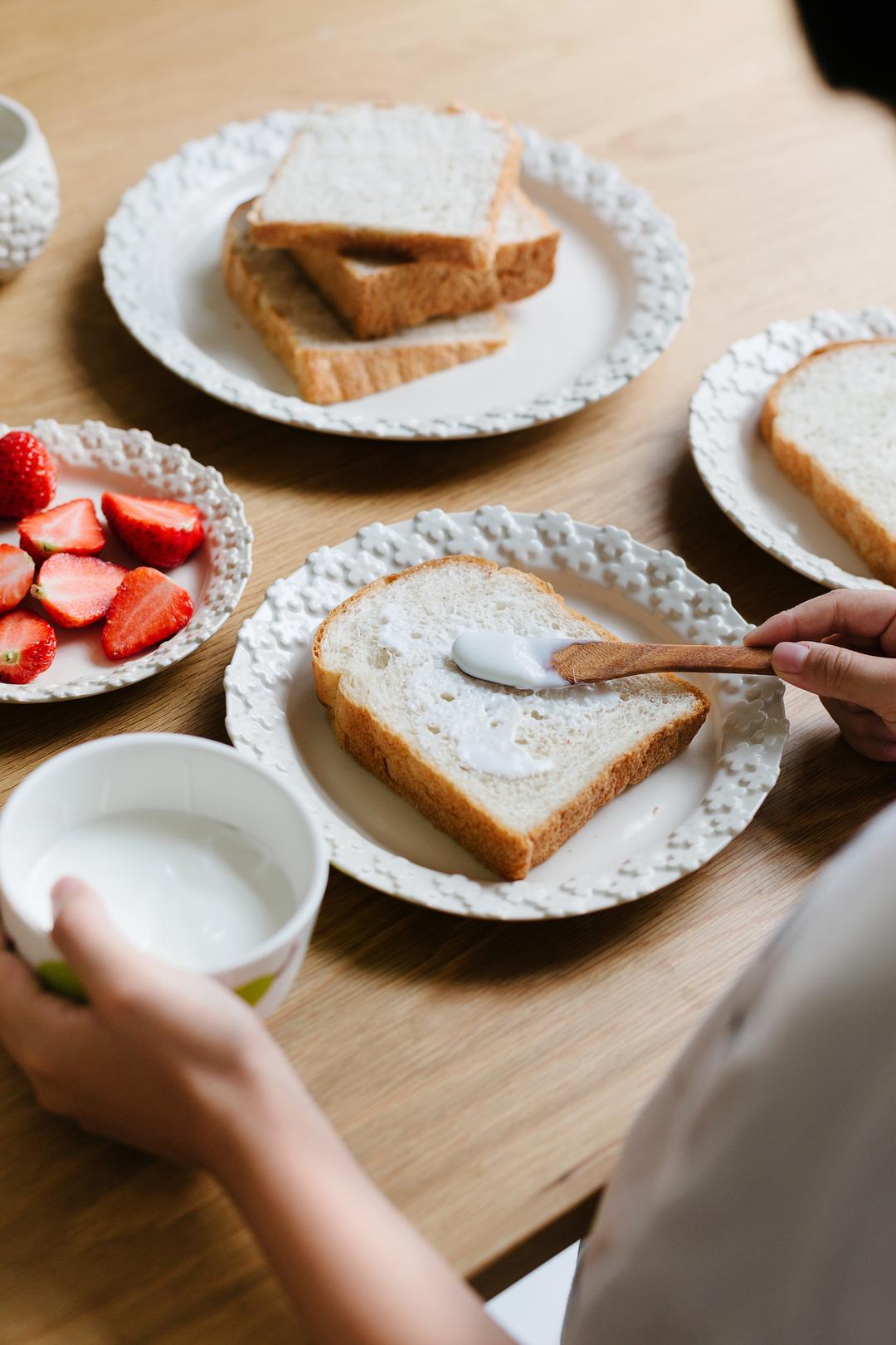 纯奶手撕吐司的做法 步骤1