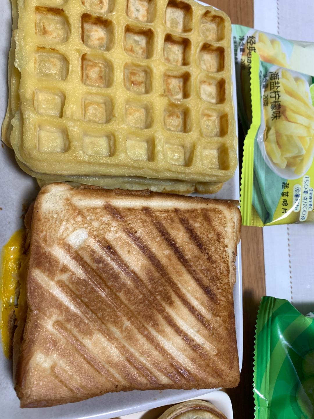 无泡打粉华夫饼(早餐机版)