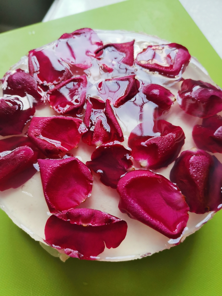 小白做玫瑰花镜面樱花奥利奥慕斯蛋糕（母亲节特别版）的做法