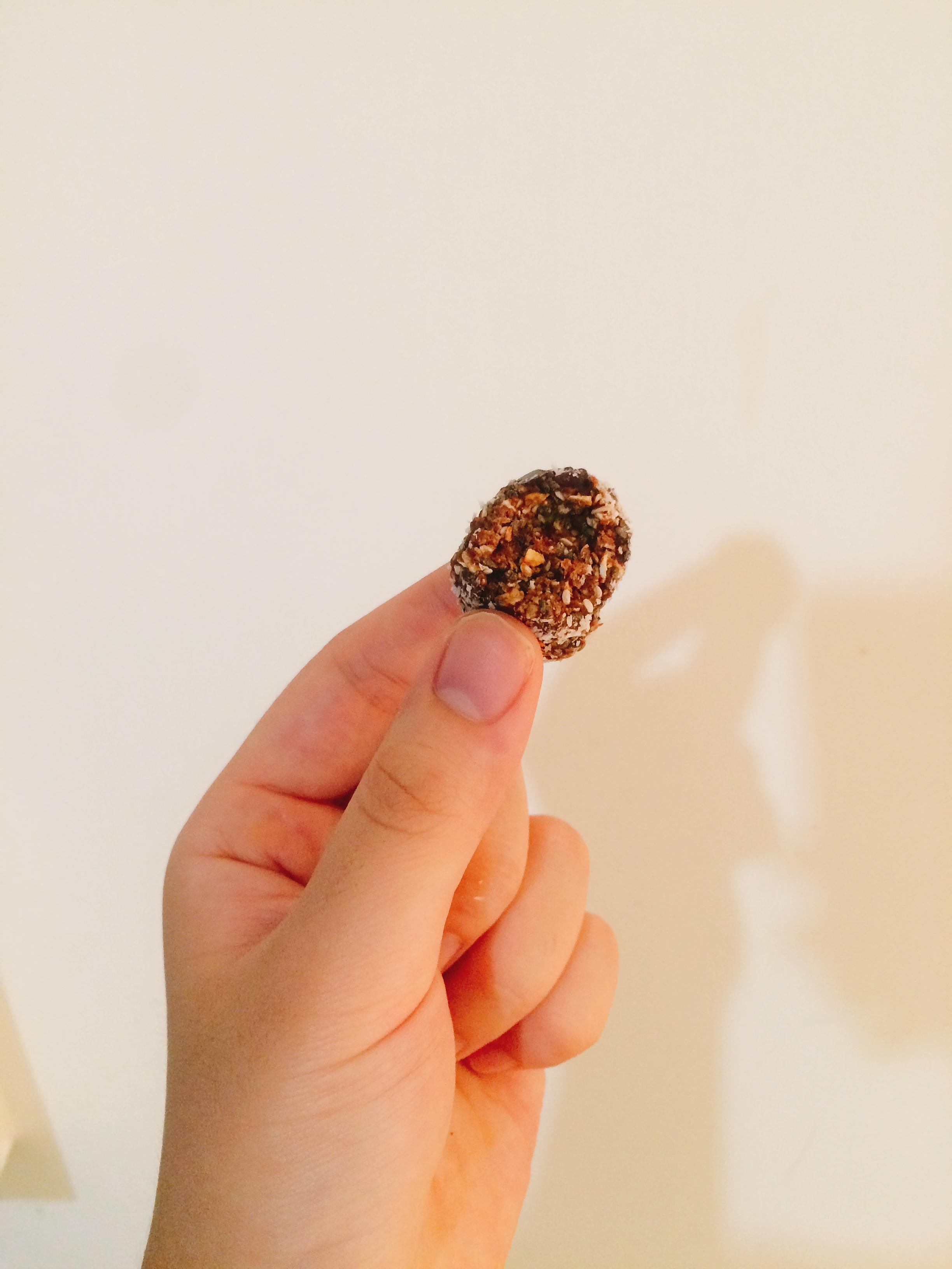 素食椰枣燕麦巧克力能量球 vegan oats chocolate energy ball