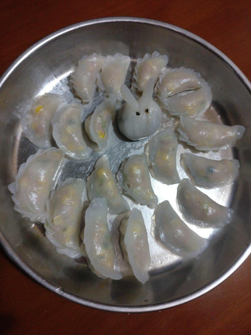 王小吉66做的水晶饺子