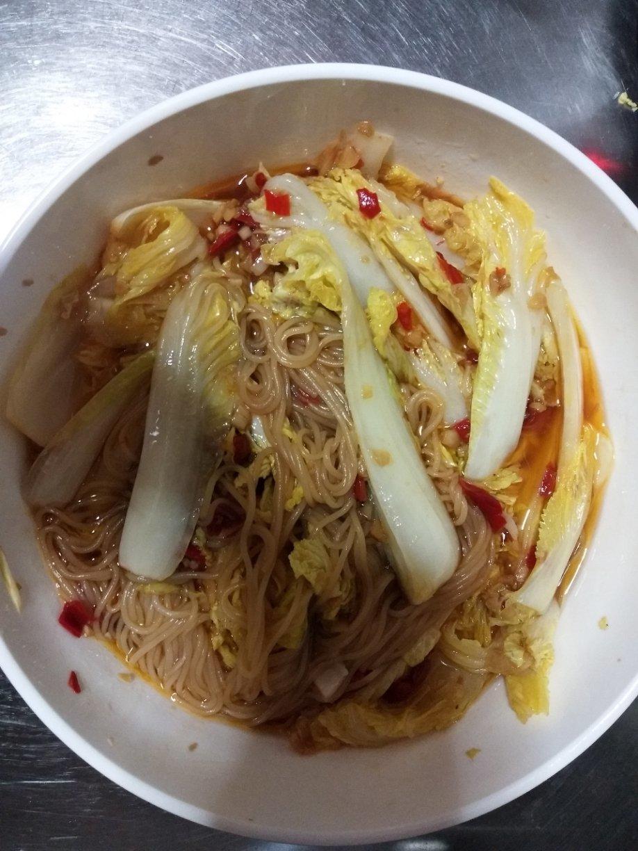 蒜蓉粉丝娃娃菜