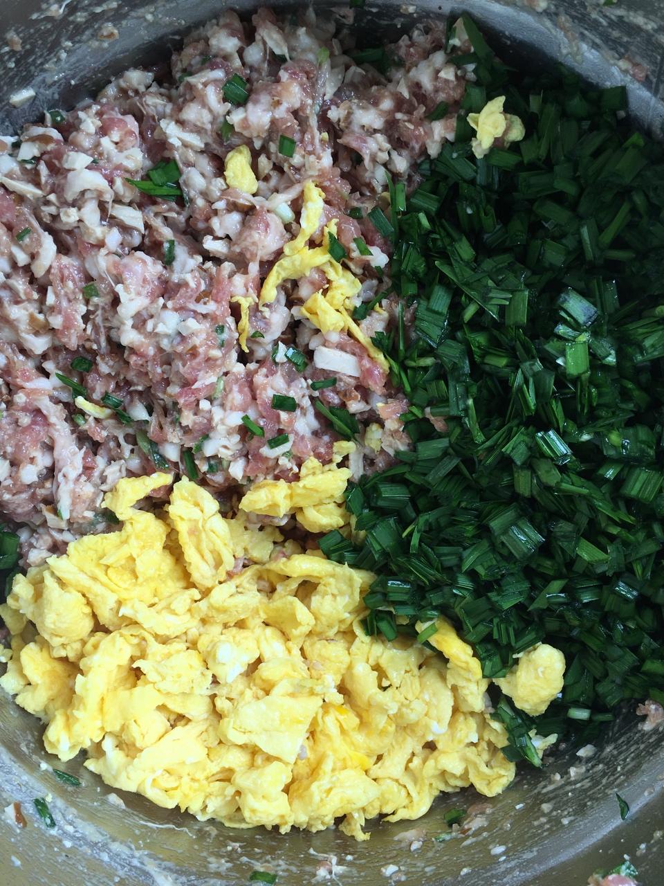韭菜猪肉水饺