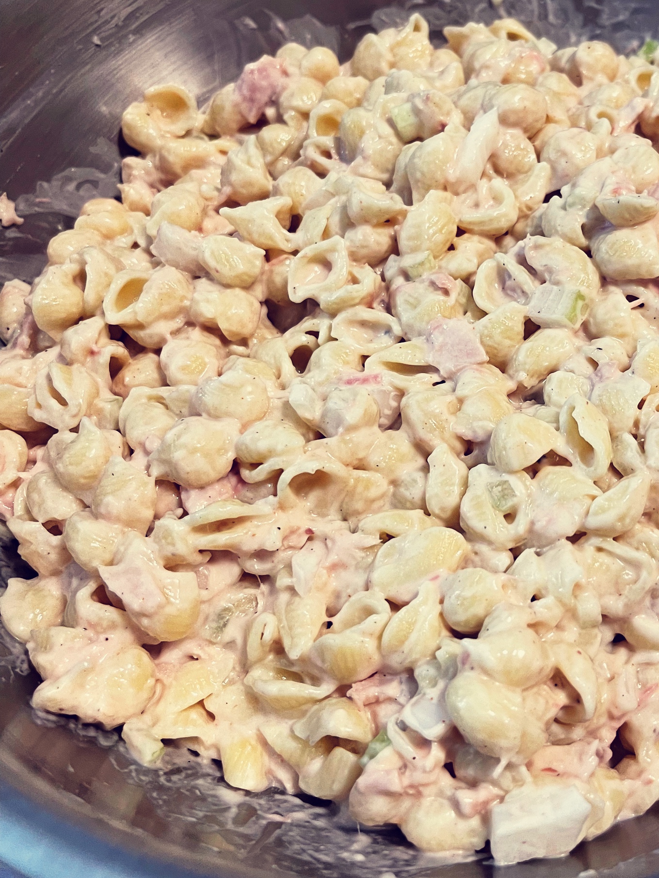 金枪鱼(Tuna)沙拉+shell pasta